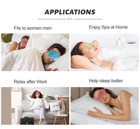 MOEN-Gel rafraîchissant réutilisable, personnalisable et imprimé, gel rafraîchissant pour les yeux, coussinet pour masque pour les yeux, spa de massage anti-gonflement