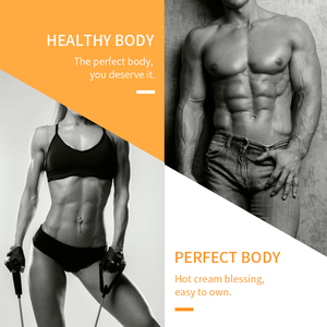 Oem etiqueta privada anticelulite, venda quente, barriga queima de gordura, creme de emagrecimento, aprimorador de suor, creme quente para treino - Product Image 5