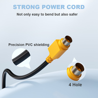 Nuevo adaptador de corriente alterna de 180W, 19,5 V, 9,5A, cargador de ordenador portátil de 4 orificios para TOSHIBA Qosmio X70 X70-A X75 X75-A