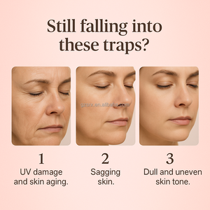 Protector Solar con Colágeno y Péptidos, Niacinamida y Ceramidas, <span class=keywords><strong>SPF</strong></span> <span class=keywords><strong>50</strong></span>, Antienvejecimiento, Iluminador Facial, Protección Diaria - Product Image 2