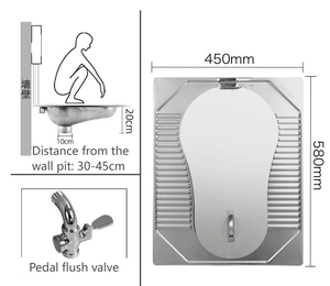 Sartén en cuclillas con forma especial de acero inoxidable, personalización personalizada, formación profunda, dibujo profundo - Product Image 6