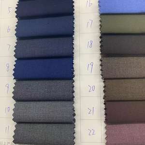 स्टॉक 78% t 20% r 2% Sp380g/m लोचदार सेरेज कपड़े-सूट कपड़े ब्लेज़र सूट, वर्दी, काम के कपड़े आदि के लिए उपयुक्त है। - Product Image 3