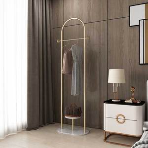 Perchero de ropa para <span class=keywords><strong>Hotel</strong></span>, moderno arco de hierro y mármol, al por menor - Product Image 2