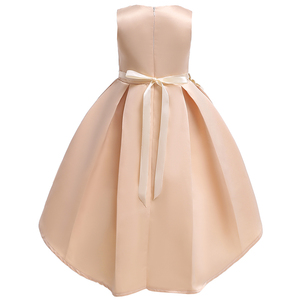 RD0038 Vestido de Fiesta de Princesa sin Mangas con Flores 3D para Niñas Pequeñas, Ropa de Cumpleaños para Niños - Product Image 6