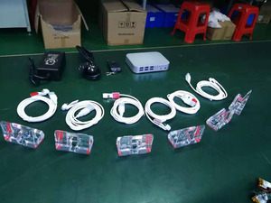 6 cổng điện thoại thiết bị báo động với Mini Acrylic đứng triển lãm hiển thị đứng điện thoại showroom chống trộm đứng - Product Image 4