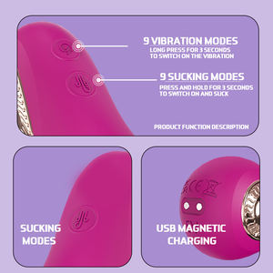 G точечный вибратор с постукиванием и переменной скоростью, перезаряжаемый USB Магнитная Зарядка для любителей ощущений - Product Image 1