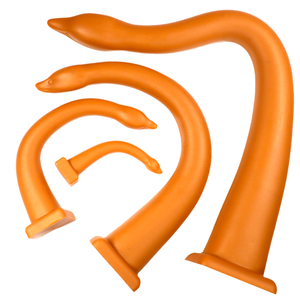 Dilatador Anal Extra Largo y Suave, Juguetes Sexuales con Forma de Gusano, Tapón Anal de Silicona Líquida para una Estimulación Anal Segura, Bolas Anales - Product Image 1