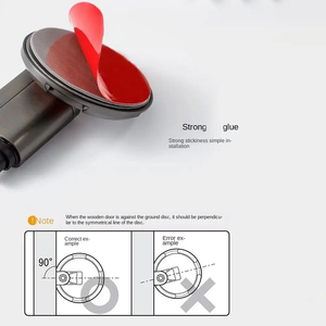 Nuevo Tope de Puerta Mecánico de Aleación de Zinc, Resistente, Sin Perforaciones, Sujetador de Puerta Ajustable, Herraje para Muebles - Product Image 4