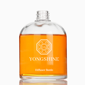 2025 bottiglie di diffusore rotonde vuote trasparenti da 500ml di grandi dimensioni ricaricabili con scollo a vite e bottiglie di vetro di lusso - Product Image 3