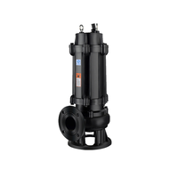 Pompe submersible WQ avec dispositif d'agitation, résistante à la corrosion, grand débit, pompe à eaux usées WQ, pompe à eaux usées pour sous-sol d'appartement
