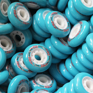 Roues de patinage de vitesse Ruidongle 90A pour patins à roulettes, patins en ligne, roues plates durables, roues avec frein, chaussures de patinage de vitesse - Product Image 4