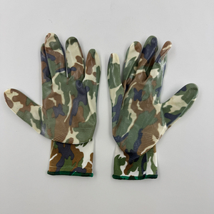 13 Gauge Labor Protection <strong>Gloves</strong> Camouflage <strong>Nitrile</strong> Work <strong>Gloves</strong> 9 Size Construction <strong>Gloves</strong> for Hardware Use - Product Image 2