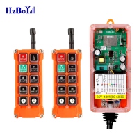 F23-A+ Remote Kontrol Radio Nirkabel untuk Crane Industri, Saklar Pintar 8 Saluran, Harga Pabrik, Anti-Guncangan, Tahan Suhu untuk Truk