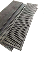Tôle perforée en acier inoxydable sur mesure, plaque de poinçonnage galvanisée, écran métallique perforé, treillis métallique à armure simple, treillis métallique noir