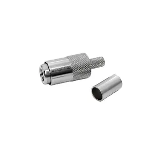 Factory price CC4 1.0/2.3 Plug Male Adaptor Connector With Spring For RG179 Rf Coaxial Cable RF Coax Coaxial connectors