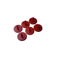 Tee de golf en vrac avec logo personnalisé Marqueur de balle de golf 19 mm en caoutchouc plastique coloré Offre Spéciale accessoires de golf