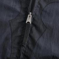 Blouson Bomber Aviateur Décontracté Léger et Court, Style Streetwear, Coupe Varsity, avec Empiècements Color Block Bleus, Tendance Mode Extérieure