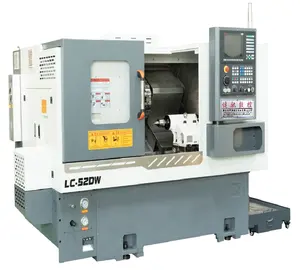 Neway 4 trục liên kết CNC máy tiện kích thước nhỏ servo Powered tháp pháo bmt45 máy tiện CNC Máy servo động cơ lath máy tiện tự động facus