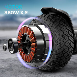 Gyroscope système <span class=keywords><strong>professionnel</strong></span> pour adulte, scooter électrique, <span class=keywords><strong>hoverboard</strong></span> 8.5 pouces, dents bleues, 16 km/h, 700w - Product Image 4