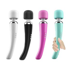 Großhandel Leistungsstarker Elektrischer Massagestab Wiederaufladbarer Handgehaltener Vibrations-Massagestab für den Ganzen Körper - Product Image 1