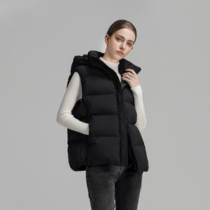 CLARKE QUEEN Custom Otoño Invierno <span class=keywords><strong>Mujer</strong></span> <span class=keywords><strong>Chaleco</strong></span> <span class=keywords><strong>acolchado</strong></span> Color sólido Cremallera Puffer <span class=keywords><strong>Chaleco</strong></span> Moda Causal Outwear <span class=keywords><strong>Chaleco</strong></span> - Product Image 4