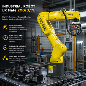 Fanuc LR 200iD/7L 6 Axis <b>Mini</b> <b>Robot</b> Payload 7kg Reach 911mm Irvision Hollow Wrist for Assembly 3C Electronics with Gripper - Product Image 2