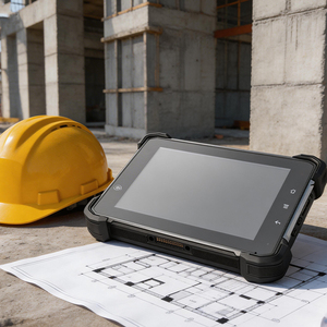 แท็บเล็ตพีซีขนาด 7 นิ้ว สำหรับงานเหมืองและยานยนต์ก่อสร้าง พร้อมช่องต่อกล้อง AHD 4 ช่อง รองรับความละเอียด 720P/1080P ระบบ <span class=keywords><strong>CAN</strong></span> Bus 4G สำหรับการตรวจสอบ - Product Image 2