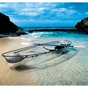 Canoa Irrompible de Plástico, Bote de Policarbonato, Kayak de PC - Product Image 1