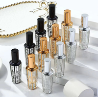 Vente en gros de flacons vaporisateurs de parfum arabes en verre de 15 ml, flacons d'huile essentielle en verre, parfums arabes, flacons d'attar