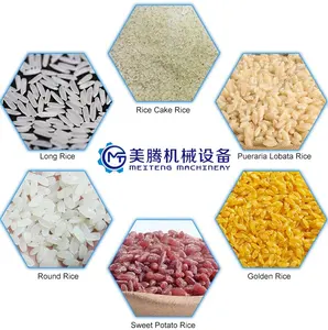 High Capacity Fully Nutritional Healthy Rice Line Fast Food Making Machine Instant Artificial Rice Machine