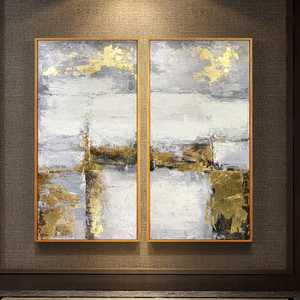 Di alta Qualità di arte Astratta pittura Moderna Cornice della Tela di canapa Dipinta A Mano della Pittura A Olio per la Decorazione Della Parete tableau - Product Image 1