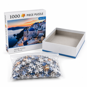 Nuovi Puzzle Personalizzati di Alta Qualità, Giocattoli Educativi, Produttore di Scatole per Puzzle da <span class=keywords><strong>1000</strong></span> Pezzi per Adulti - Product Image 1