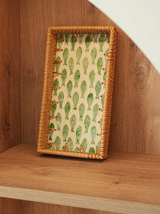 <span class=keywords><strong>Panier</strong></span> de rangement en rotin fait main de style sud-est asiatique et plateau à bonbons pour le stockage de fruits, de collations, de desserts et de bonbons - Product Image 3