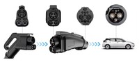 Adaptateur de charge CC CCS1 vers GBT, connecteur d'adaptateur de charge CC pour véhicule électrique, adaptateur 250A, connecteur de chargeur de voiture électrique