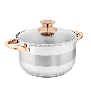 Nồi thép không gỉ nhiều kích cỡ có sẵn tùy chỉnh và tương thích với cảm ứng - Product Image 1