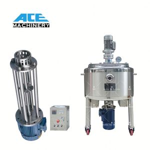 Mélangeur Homogénéisateur Électrique 500L avec Bouton de Chauffage pour Cosmétiques, Pommades, Détergents et Crèmes - Product Image 1