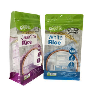 Fournisseur chinois de sacs d'emballage en plastique de riz en gros sac de riz de qualité alimentaire 1 <span class=keywords><strong>kg</strong></span> <span class=keywords><strong>2</strong></span> <span class=keywords><strong>kg</strong></span> <span class=keywords><strong>5</strong></span> <span class=keywords><strong>kg</strong></span> avec fenêtre transparente - Product Image 1