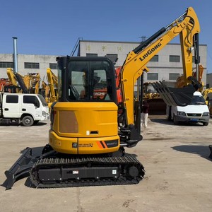 2026 Best 9035F <b>TOP</b> BRAND Mini Excavator 3.8 Ton Zero Tail <b>Swing</b> Hydraulic Digger High Efficiency Urban Construction Landscaping - Product Image 4
