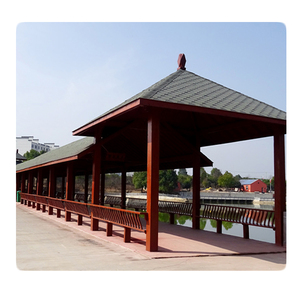 Personalizzato personalizzato grano di legno di alta qualità in fibra di vetro Pultruded FRP tubo - Product Image 1