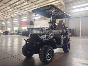 Vente de voiturettes de golf électriques avec sièges champagne et voiturettes de golf à quatre roues motrices tout-terrain importées - Product Image 6