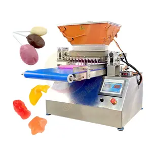 factory fully automatic hard candy making machine jelly gummy production line Automatic Gummy Filling Depositor