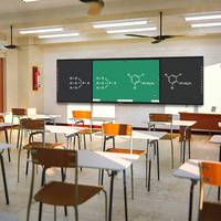Tablero inteligente de pizarra digital interactiva OEM para educación 146 162 Panel plano de pantalla multitáctil de 185 pulgadas