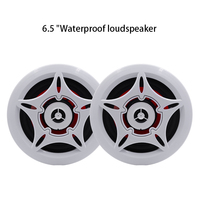 Système de haut-parleurs 2 voies étanche Marine 6.5 pouces H-053 * 4 + 4 ''écran TFT lecteur de Radio MP5 H-402 + câble de date USB + antenne-SUIT