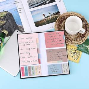 M. Ensemble de blocs-notes adhésifs Pen 410-Pack avec fonction autocollante, y compris des couleurs vintage, transparents et des onglets de séparation pour les planificateurs - Product Image 6