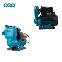 CGO pompa air sedot otomatis, CGO 0,55kw 0,75hp pompa air mancur otomatis permukaan Inverter