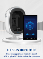 Analizador Facial de Piel 3D con Pantalla de 15.6 Pulgadas, Dispositivo de Escritorio con Multi-Análisis (Pigmentación, Arrugas, Acné) para Uso Doméstico y Comercial