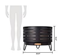 2025 Design Logo du client Chauffage à granulés de bois Poêle à carbonisation Morden extérieur BBQ Poêles à bois avec cendrier amovible