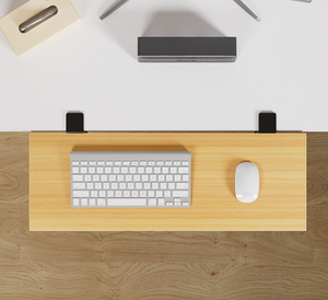 Tiết Kiệm Không Gian Chiều Cao Có Thể Điều Chỉnh Bàn Phím Khay Trượt Máy Tính Bàn Phím Khay Gấp Khung Dưới Bàn Kẹp - Product Image 2