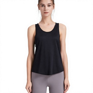Débardeur de yoga pour femme, dos ouvert, coupe ample, sans manches, pour l'entraînement sportif et la gym, vente en gros - Product Image 2