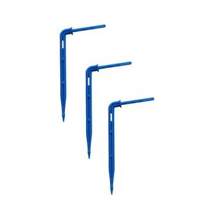 Gotero de Flecha Curva Azul para Manguera de 3/5 mm, <span class=keywords><strong>Riego</strong></span> <span class=keywords><strong>por</strong></span> <span class=keywords><strong>Goteo</strong></span> para Macetas de Jardín - Product Image 6